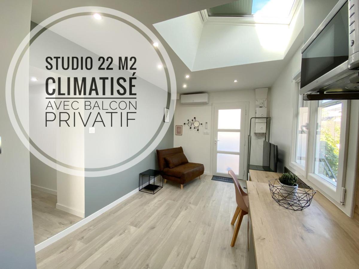 Studio Ora - 22M² - Climatise Avec Balcon Privatif Bassens  Εξωτερικό φωτογραφία